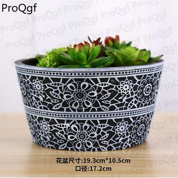 

1Pcs A Set blue de concrete pot