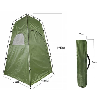 

New Outdoor Shower Bath Tent Portable Beach Changing Fitting Room Tent Changing Fitting Room Camping Privacy Beach Tent