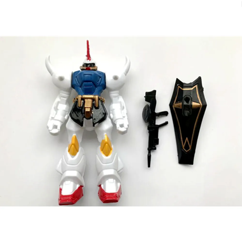 

1 pcs Cartoon Robot Gundam Models Armor Action Figures PVC Model Weapons Shield Movable Joint Assembly Kid Gift Toy