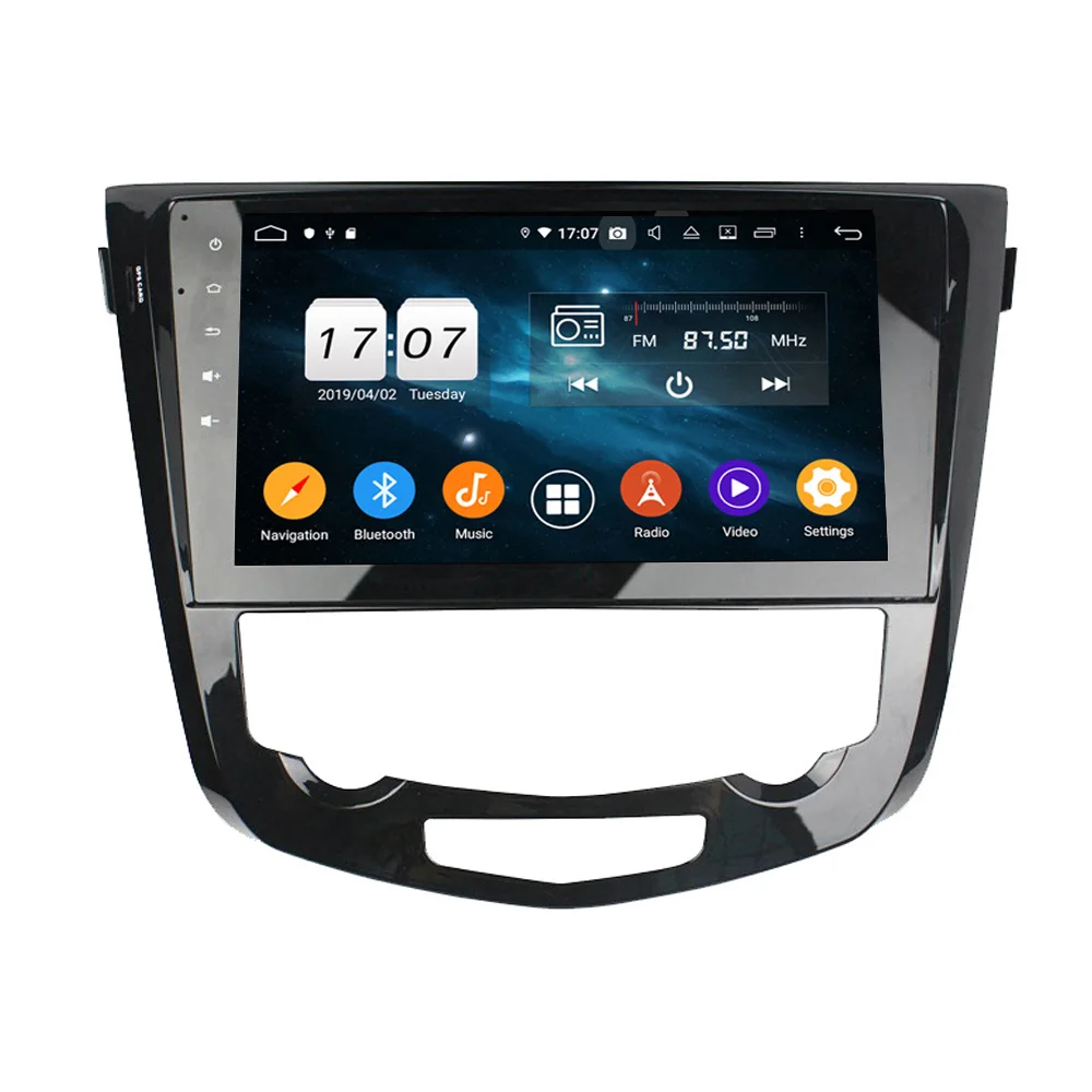 

ROM 64G Android 9.0 For Nissan Qashqai AT 2013 2014 2015 2016 Octa Core PX5 Car GPS Navigation Autoradio dvd player