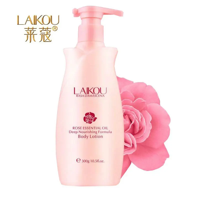 Laikou Rose Beauty Cream 300ml Whitening Body Cream Bleaching Cream White Body Lotion Skin Care Moisturizing for Man and Woman Laikou Rose Beauty Cream 300ml Whitening Body Cream Bleaching Cream White Body Lotion Skin Care Moisturizing for Man and Woman