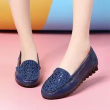 Новинка; модная женская обувь на плоской подошве в стиле ретро; сезон лето-осень; классическая черная обувь из натуральной кожи; горячая Распродажа ромбовидный; удобная повседневная обувь