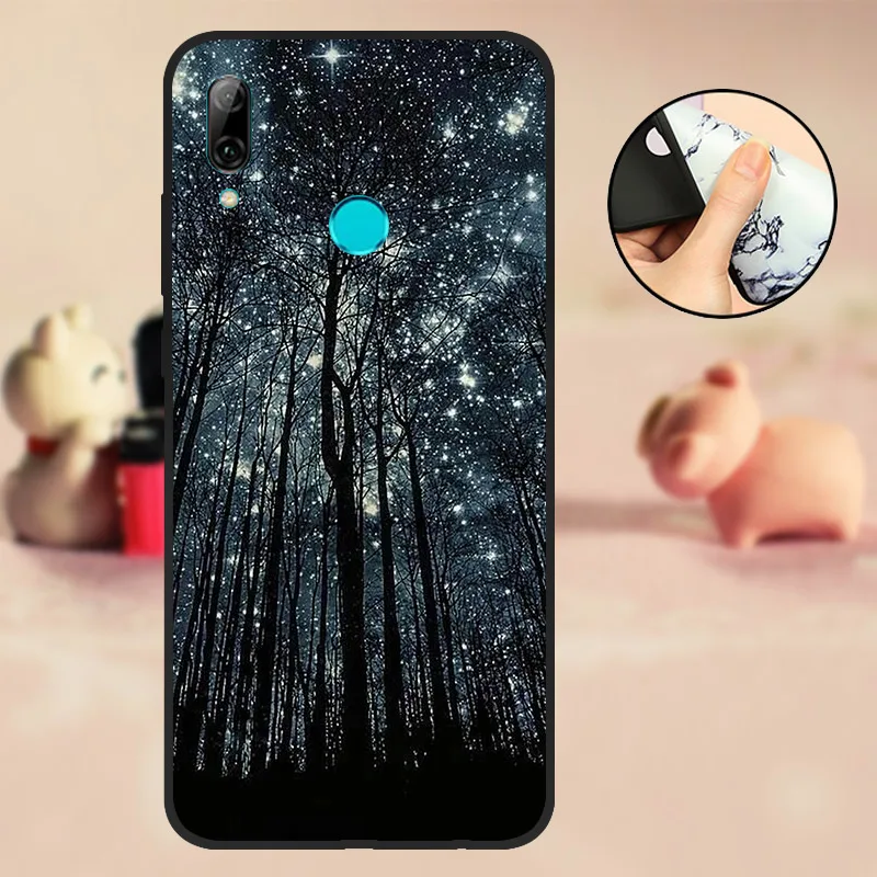 P Smart Coque для huawei PSmart чехол силиконовый черный ТПУ 6," для huawei P Smart Чехол для мобильного телефона мягкий - Цвет: T29