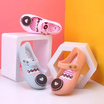 

cookies Summer Jelly Children's Shoes Hot Sale girl Jelly sandal for gift