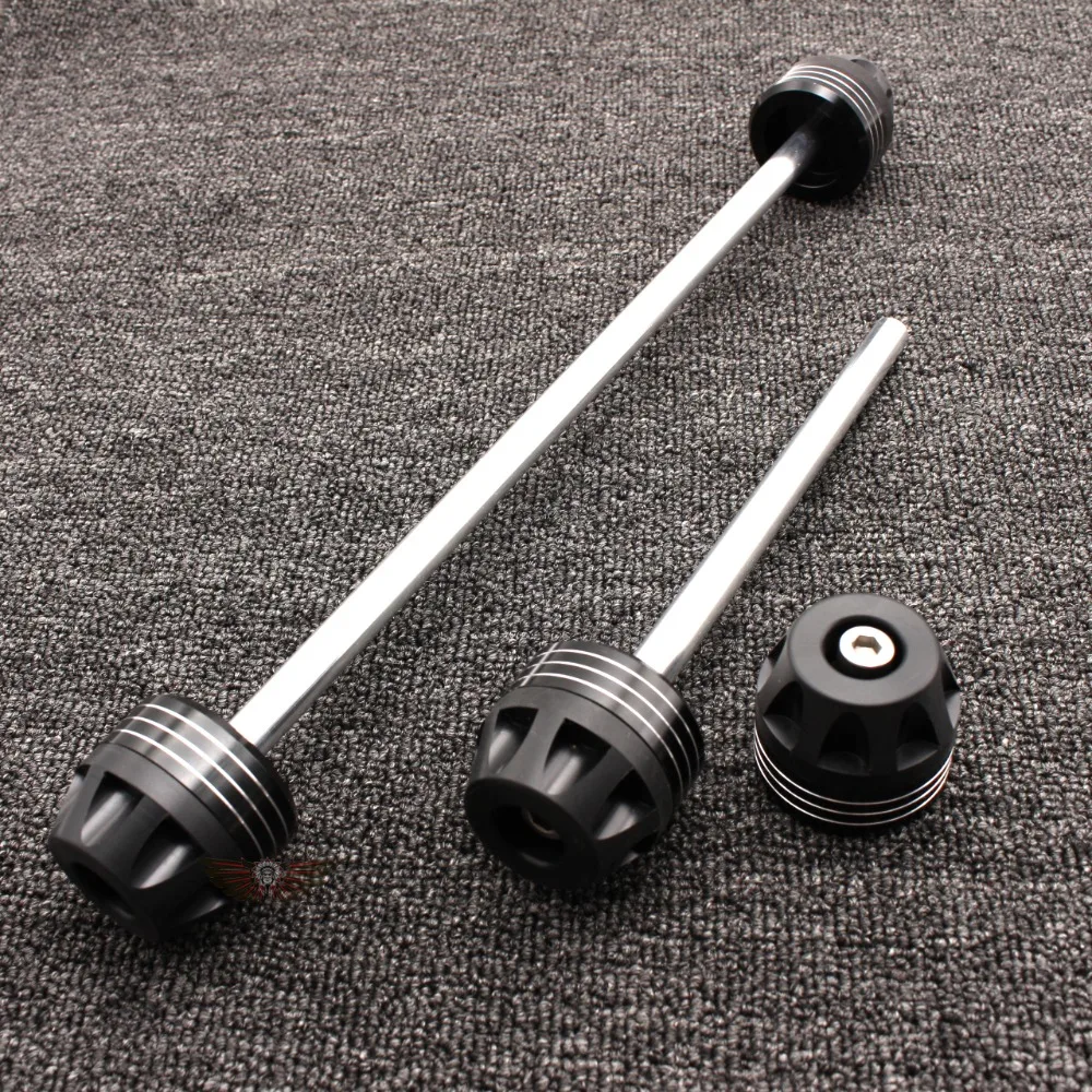 

For Triumph Tiger 800/XC 2011 2012 2013 Motorcycle CNC Aluminum Front & Rear Axle Fork Crash Sliders Wheel Protector