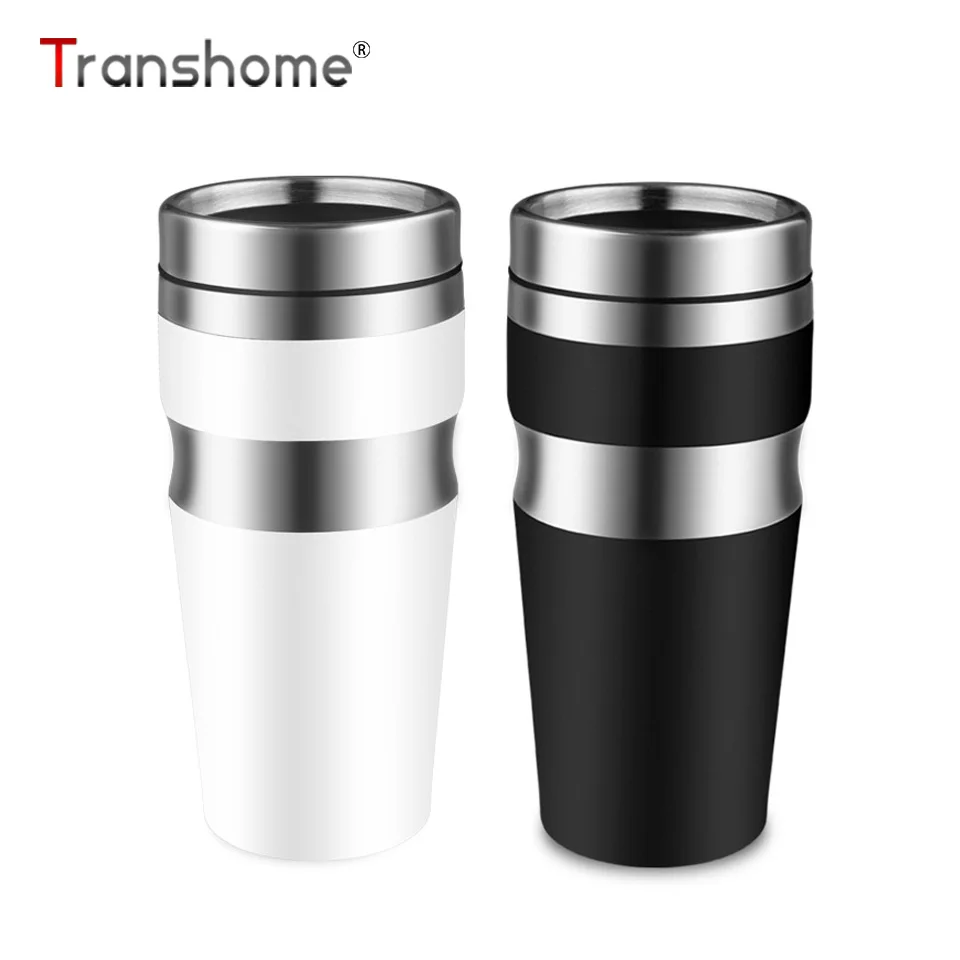 Transhome Stainless Steel Bottle 400ml BPA Free Water Bottles For