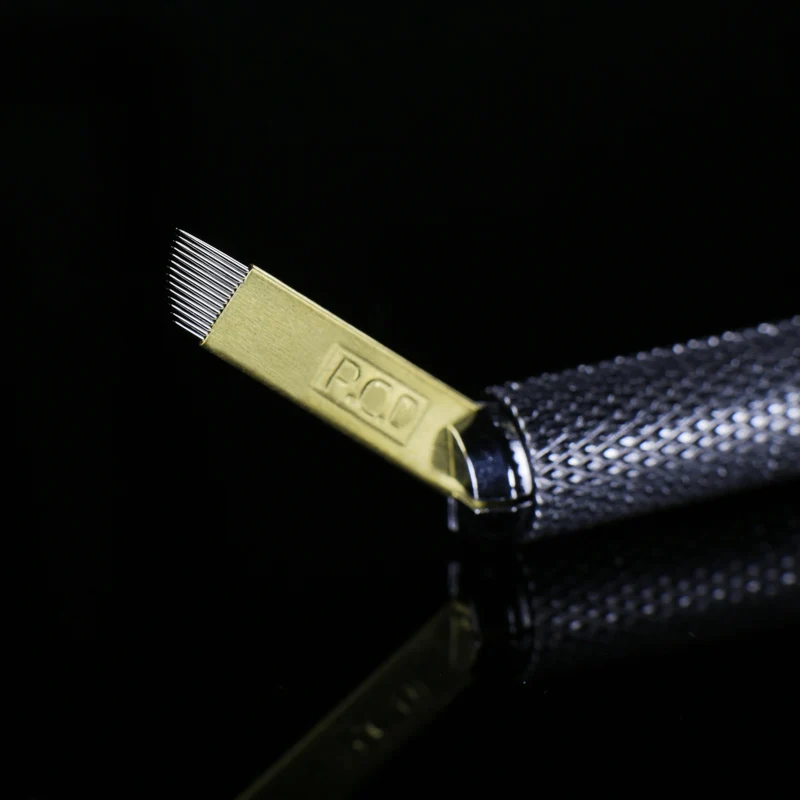 500 шт. 12 контактов Lamina Nano Blade Premium Hard 0 25 мм 12U14U/19U 3R игла для перманентного макияжа