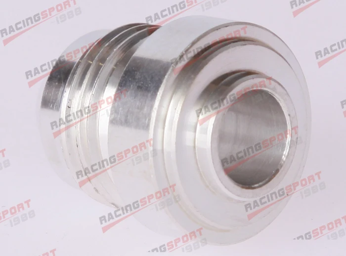 

AN-6 AN6 6AN -6AN Male Aluminum Weld plug Fitting Round Base