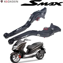 KODASKIN Складные Выдвижные тормозные рычаги сцепления для YAMAHA SMAX 155