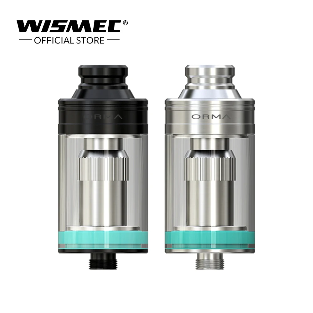 

Original Wismec ORMA Tank 3.5ml capacity with DS NC 0.25ohm Head Side E-liquid Filling Electronic cigarette vape tank