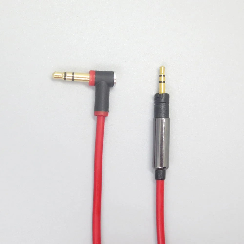 Кабель ZSFS hi-ofc 3,5 мм-2,5 мм для наушников Sennheiser Momentum 1,0 2,0 Модернизированный аудио кабель шнуры для iPhone - Цвет: Red no mic