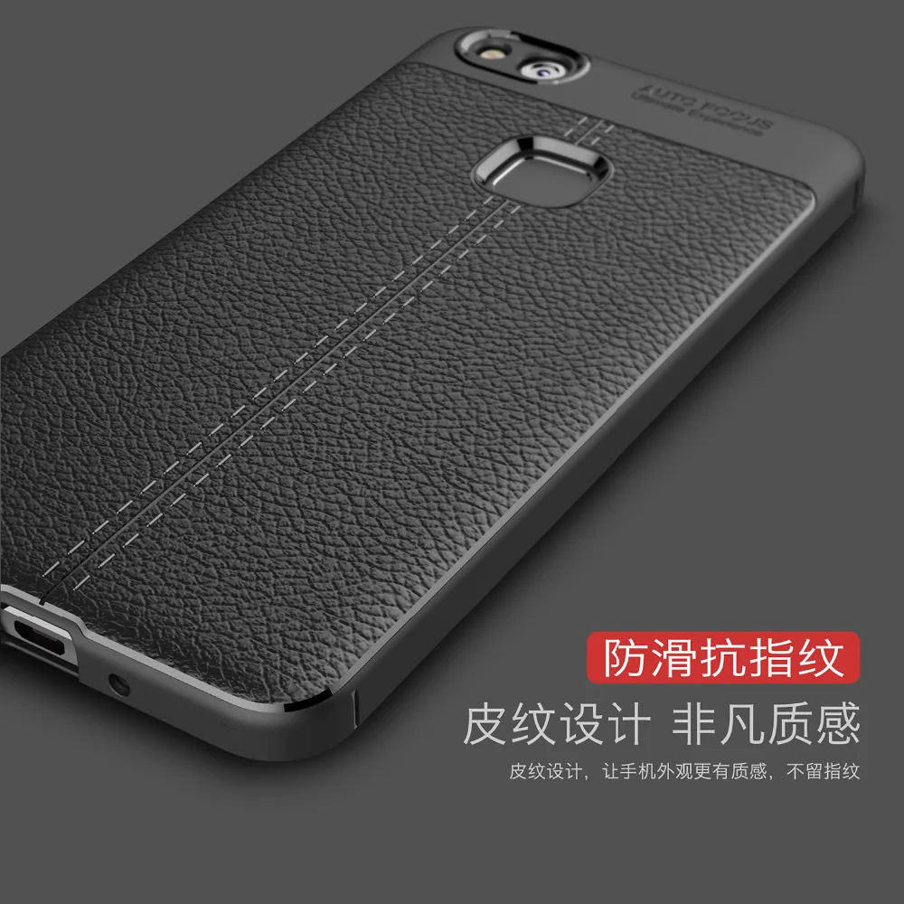 Carbon Fiber Silicone Case for Huawei Honor 6X 9 Y5 Y3 Y6 pro P8 p9 p10 lite 2017 mini Mate 10 nova 2i Cover Leather Original |