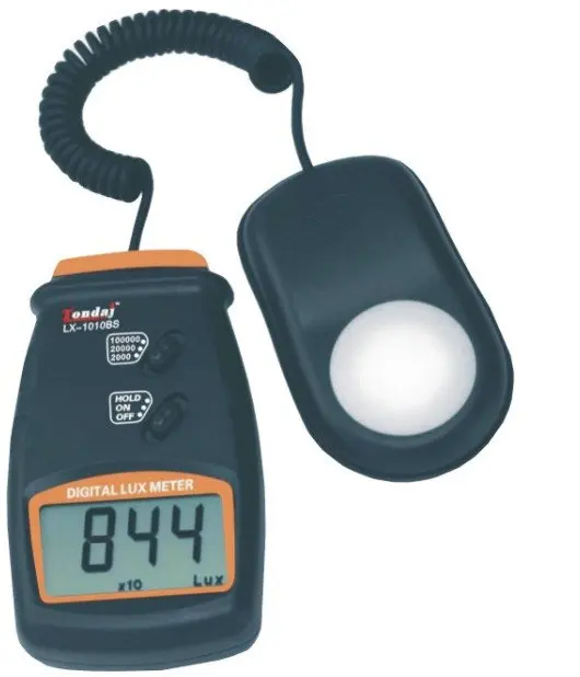 

Luxmeter Accuracy 100,000 Lux Digital Hydroponic Grow Light Meter Photometer