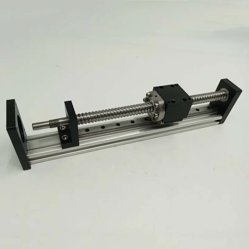 Cross Slide Linear Rail Module Actuator SFU1605 Ballscrew Sliding Table Mill XYZ