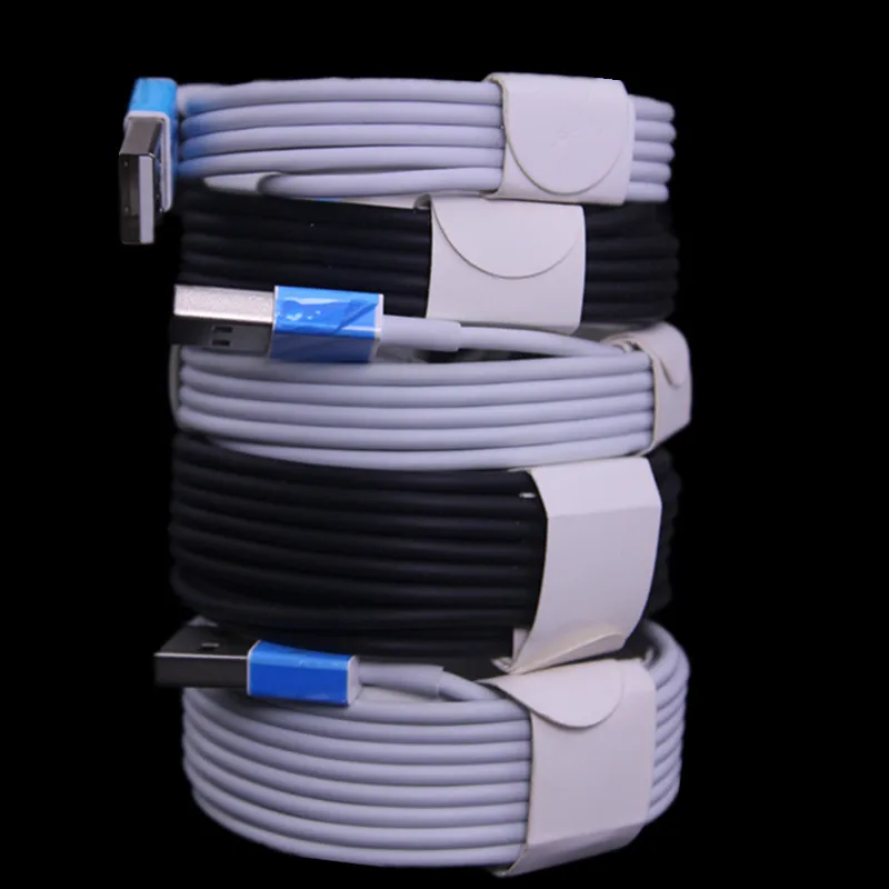 500pcs/lot 1m 2m 3M 8pin usb cable ccessory Bundles for mobile phone 5