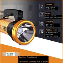 Светодиодный охотничьего прожектора USB Перезаряжаемые прожектор 18650 Факел Фонари встроенный литиевый Батарея Охотник лампа Водонепроницаемый лампа