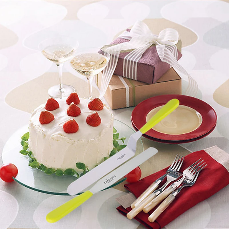  Stainless Steel Spatula Cake Cream Scraper Cake Release Knife Cake Frosting Craft Pastry Tools Kitc