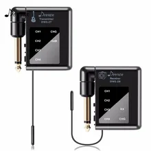 Donner DWS 2 Rechargeable Digital Audio Wireless Guitar System Electric Guitar Bass Transmitter and Receiver