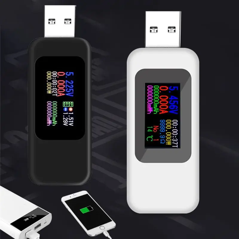 USB OLED измеритель напряжения тока мощности бытовой тестер точный инструмент для