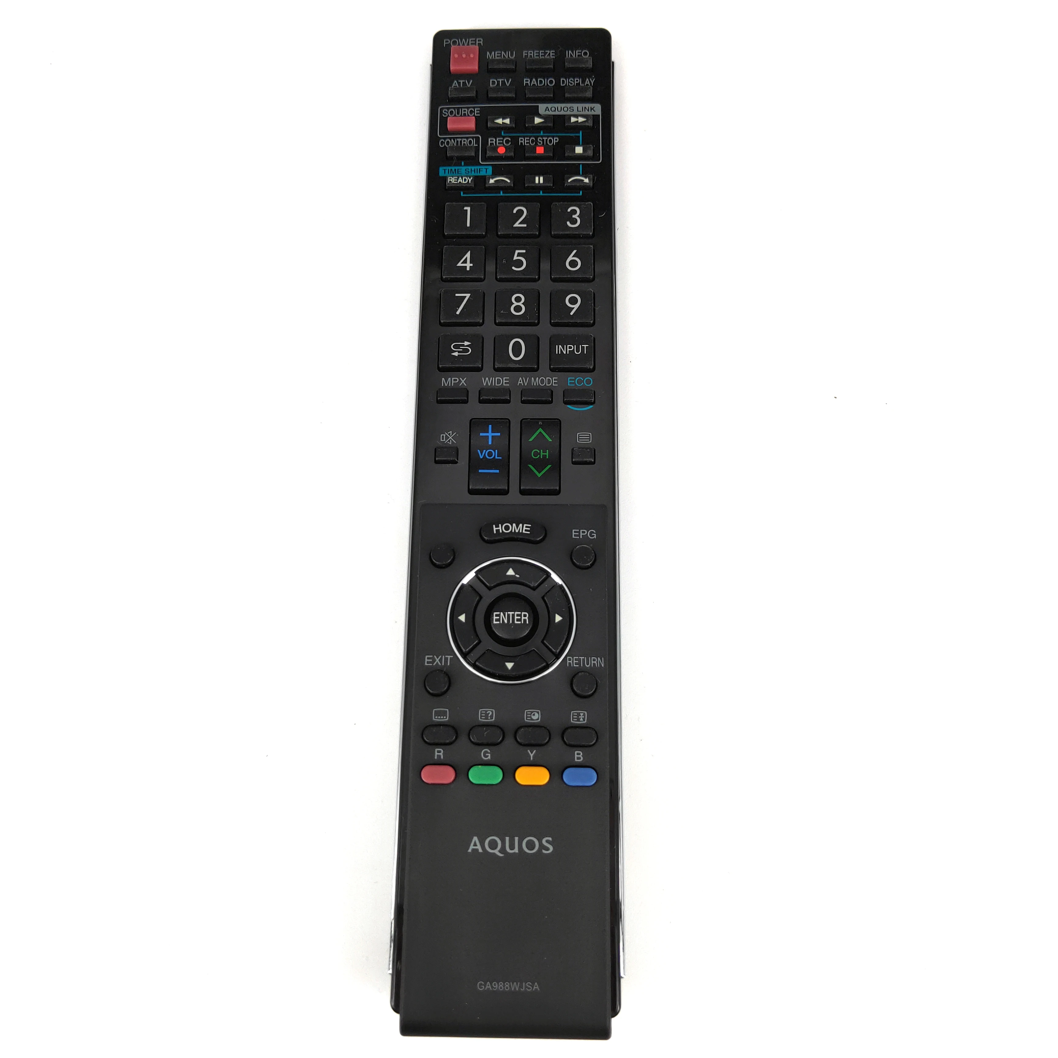 Новый оригинальный для SHARP Aquos TV пульт дистанционного управления GA988WJSA RRMCGA988WJSA
