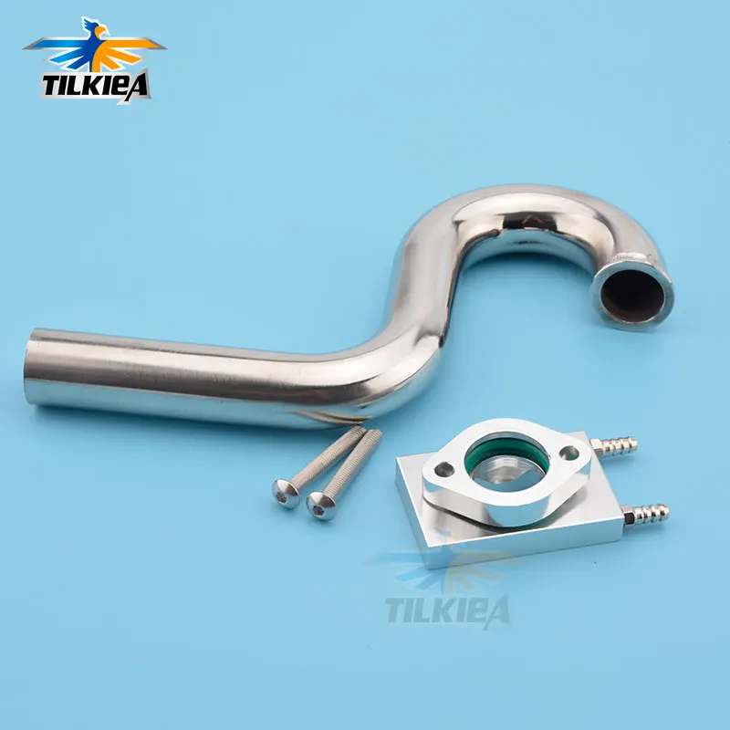 

Wrap to center WTC header 22mm 7/8'' and flange for gas Zenoah marine engine rc boat