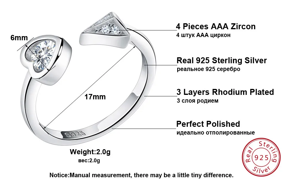 Effie queen, настоящее 925 пробы, серебряные женские кольца с верхом, имитация жемчуга, регулируемое кольцо на палец, обручальное кольцо, ювелирное изделие BR16
