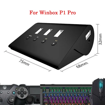 

For Winbox P1 Pro PS4 Keyboard & Mouse Converter for PS4 for XBOX X1 for Nintend SWITCH Game Console Adapter Built-in Headset