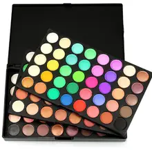 Popfeel Professional Nude Smoky Eye Contour Cosmetics Waterproof font b Glow b font Glitter Powder 120