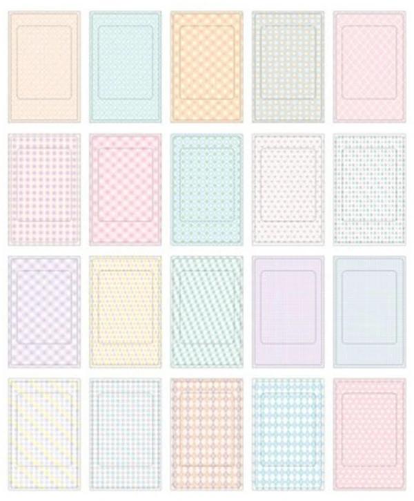 milky color pattern