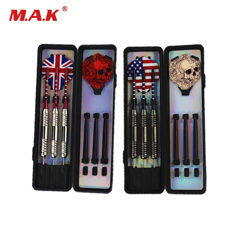 6 pcs Professional White/Bronze Darts 25g Steel Tip with Iron Copper Barrel for Indoor Game Sports | Спорт и развлечения