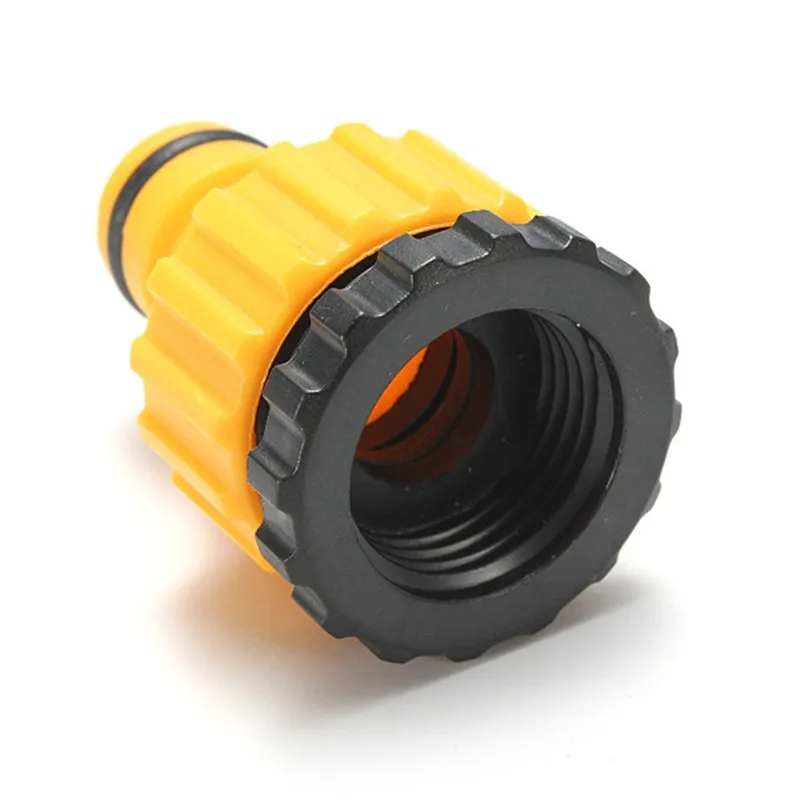 1pc/4pc 3/4 Threaded Plastic Garden Water Hose Pipe Connector Tube