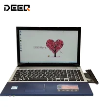 15,6 дюймовый игровой ноутбук 8G ram 1 ТБ+ 128G SSD In-tel I7 двухъядерный быстрый процессор Windows 7/8. 1 ноутбук ПК компьютер с DVD rom