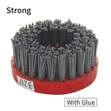 Grit 24-800 110 mm Abrasive Wire Antique Brush Surface Grinding Stone Processing Wood Furniture Polishing Brush