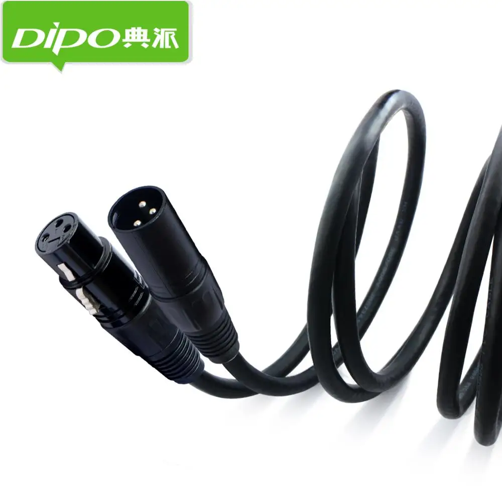 

DIPO 3 pin XLR Female To Male for Mixer Stereo Camera Amplifier Analog Audio Extension Cable