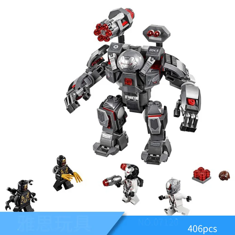 

legoed Super Heroes War Machine Toys War Machine Buster Set Building Blocks Bricks compatible with legoed Assembled Gifts