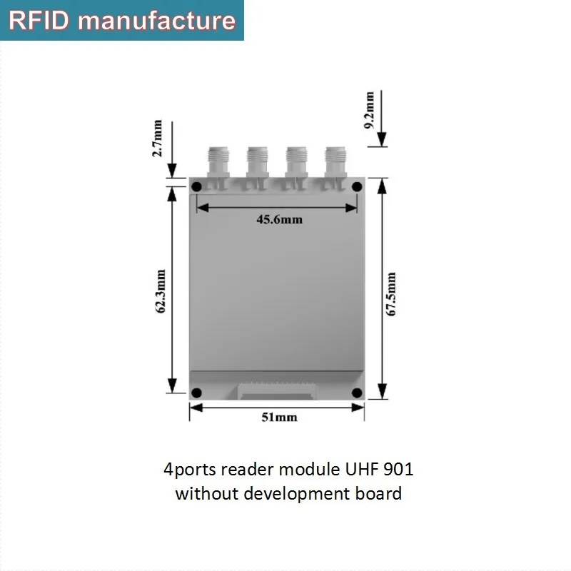 865-868 МГц 915 4 порта Impinj R2000 TCP/IP RS-232 интерфейс длинный диапазон, УВЧ рчид считыватель модулей для занятий спортом Система синхронизации гонки