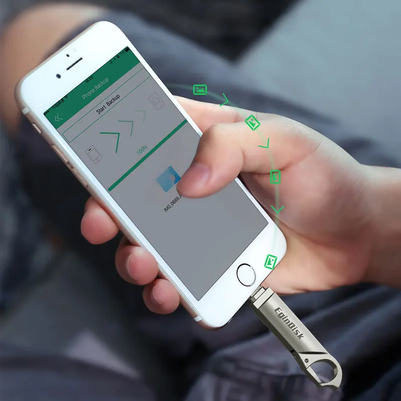 USB флеш накопитель для iPhone 5 5S 6 6Plus 6S 7 7Plus 7S 8 8Plus X Usb с поддержкой iOS внешнее
