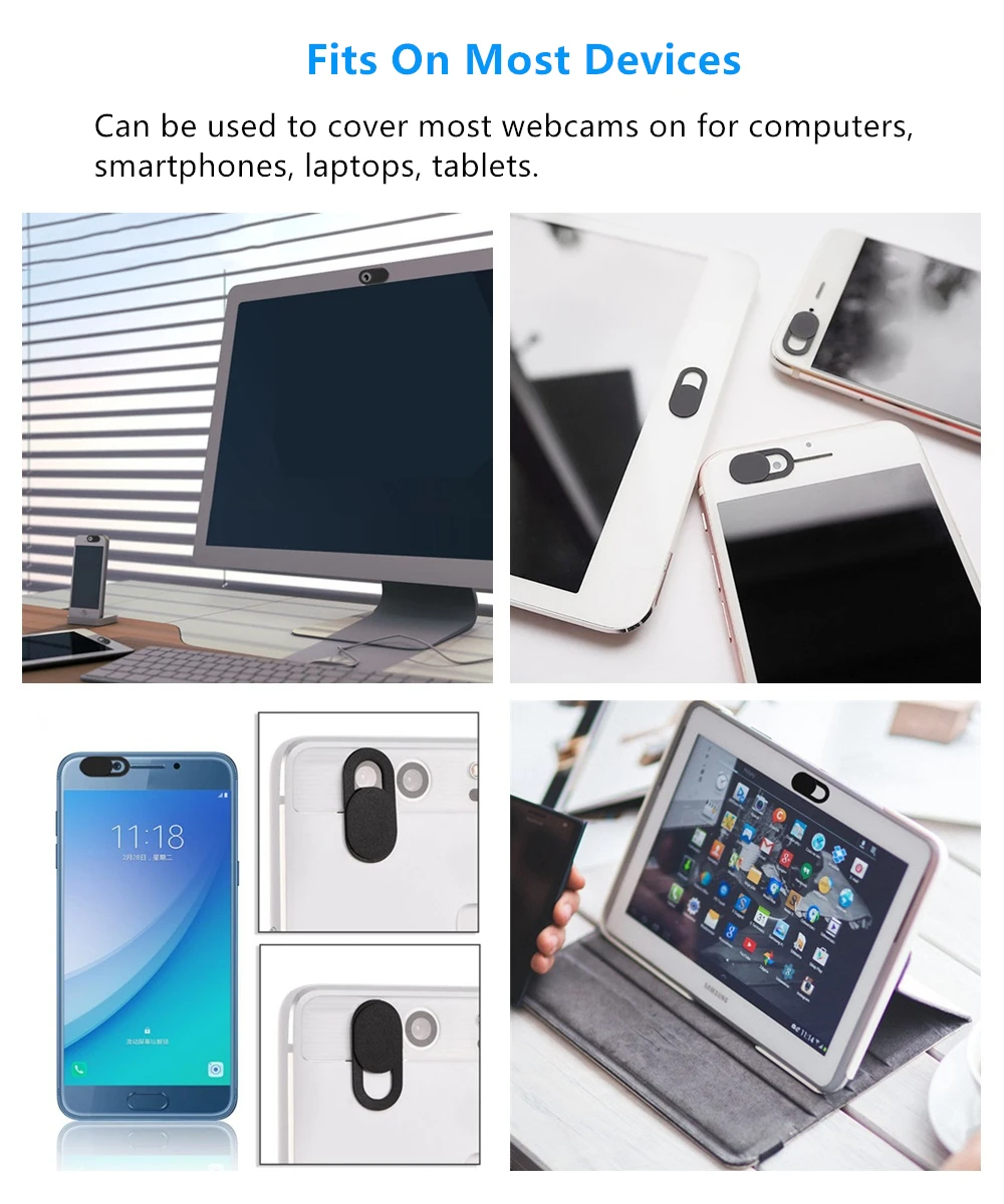 Крышка затвора веб камеры для iPhone 5 5c 5S 6 6s 7 8 plus планшет компьютер телефон объектив