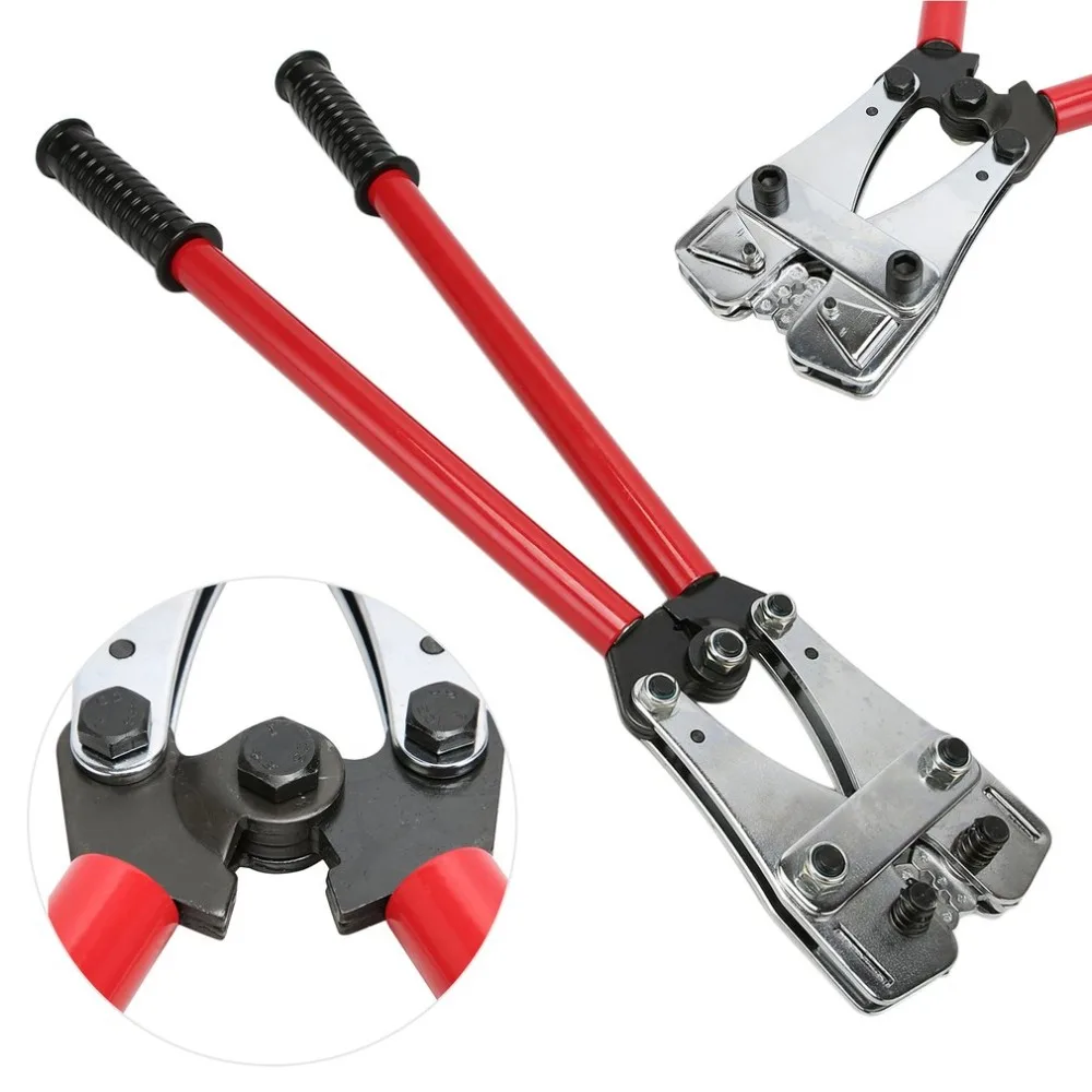 

10-120mm Crimping Pliers Wire Terminal Crimping Tool Anti-Slip Cable Crimper Durable Electrician Ratchet Plier