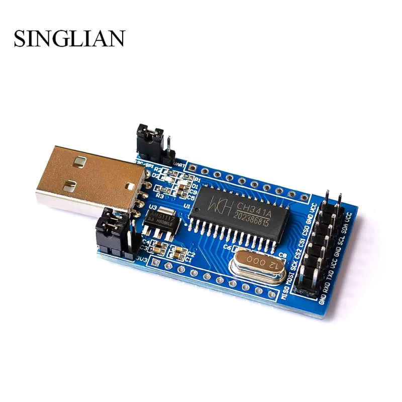 CH341A USB к UART IIC SPI TTL ISP EPP/MEM параллельный порт конвертер | Обустройство дома
