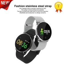 Высококачественный металлический ремешок цветной экран Спортивный смарт-Браслет Пульс кровяное давление Водонепроницаемый Фитнес Спортивный Смарт Браслет