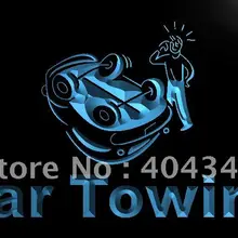 LK378-буксировка автомобиля ремонт услуги светодиодный неоновый свет вывеска домашний декор ремесла