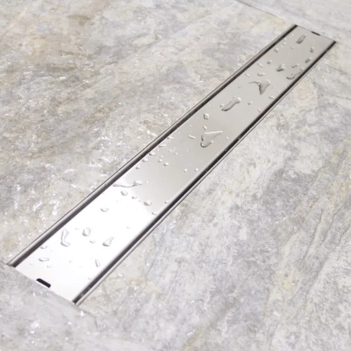 Koop 60 cm rvs Badkamer Tegel Onzichtbare Douche Afvoerputje Douche Haar Catcher Schoon Zeef Balkon anti geur Afvoer