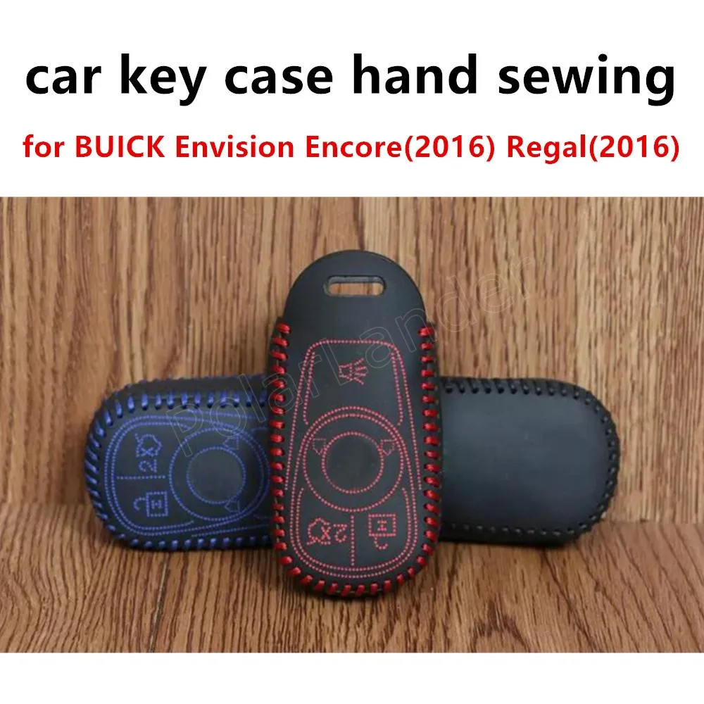 Только красный подходит для BUICK Envision Encore(2016) Regal(2016) прошитый вручную кожаный чехол