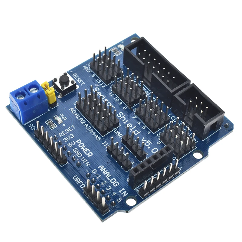 V5.0 Датчик Щит Плата расширения для arduino электронные строительные блоки робот аксессуары Датчик Щит V5 Плата расширения