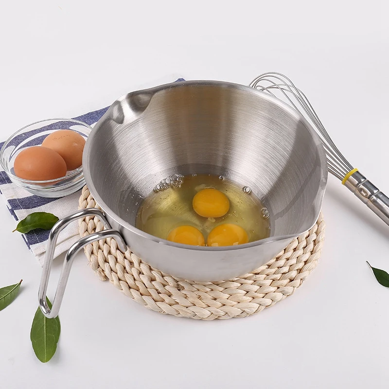 Для разбивания яиц сковорода тестомес углубление горшок бассейна ручка овощей из нержавеющей стали чаша для смешивания