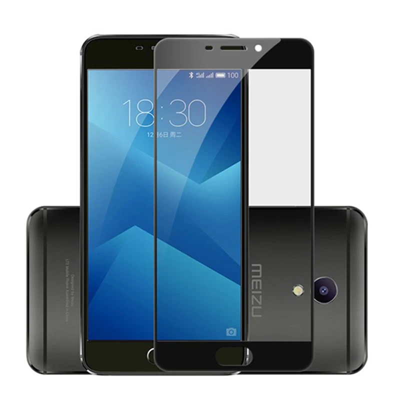 Закаленное стекло для Meizu M5 Note MEIZU полное покрытие Защитная пленка экрана 9 H