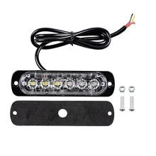 Предупреждение светильник синхронизации Функция аварийного автомобиля грузовика светодиодный Решетка светильник головка для поверхностного монтажа мигает полиция Предупреждение светильник