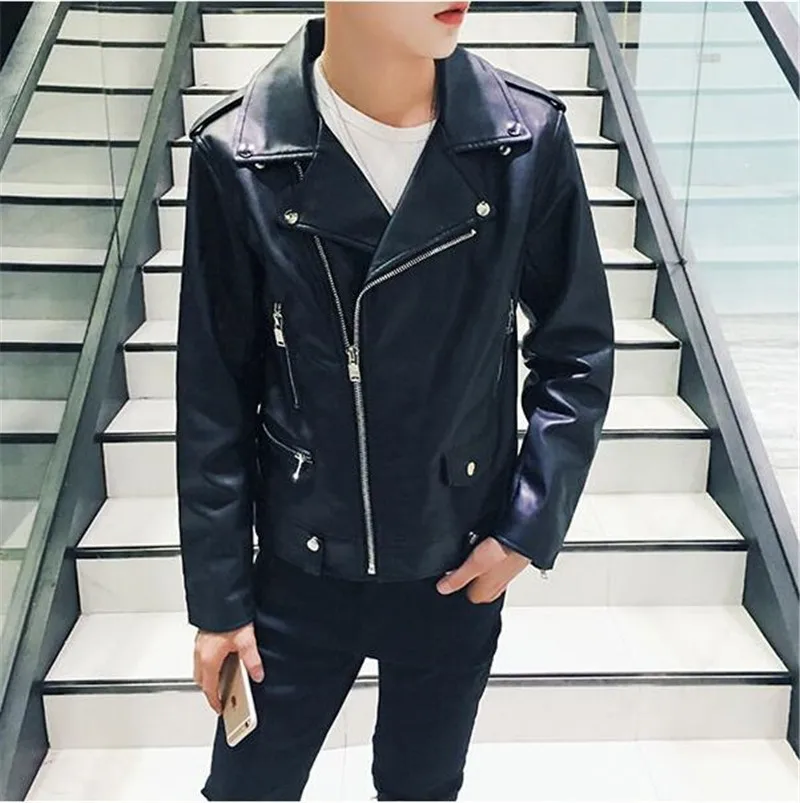 Fashion Brand Mens Leather Jackets 