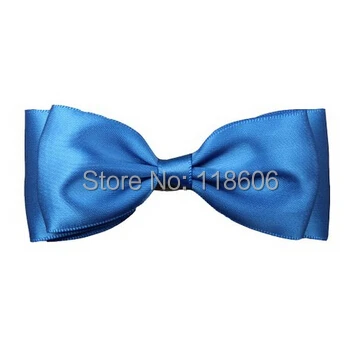 Satin Ribbons Girl Boutique Hair Bow Baby Aligator Clips5.jpg